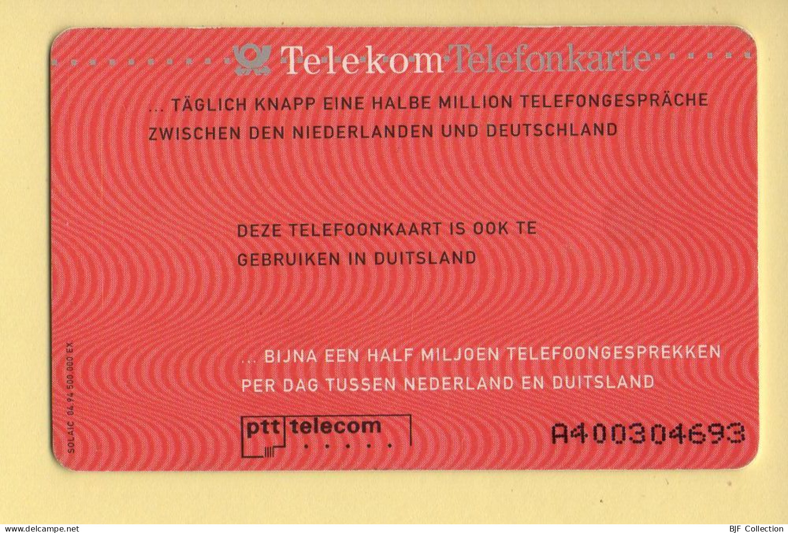 Télécarte : Pays-Bas : TELEKOM - Publiques