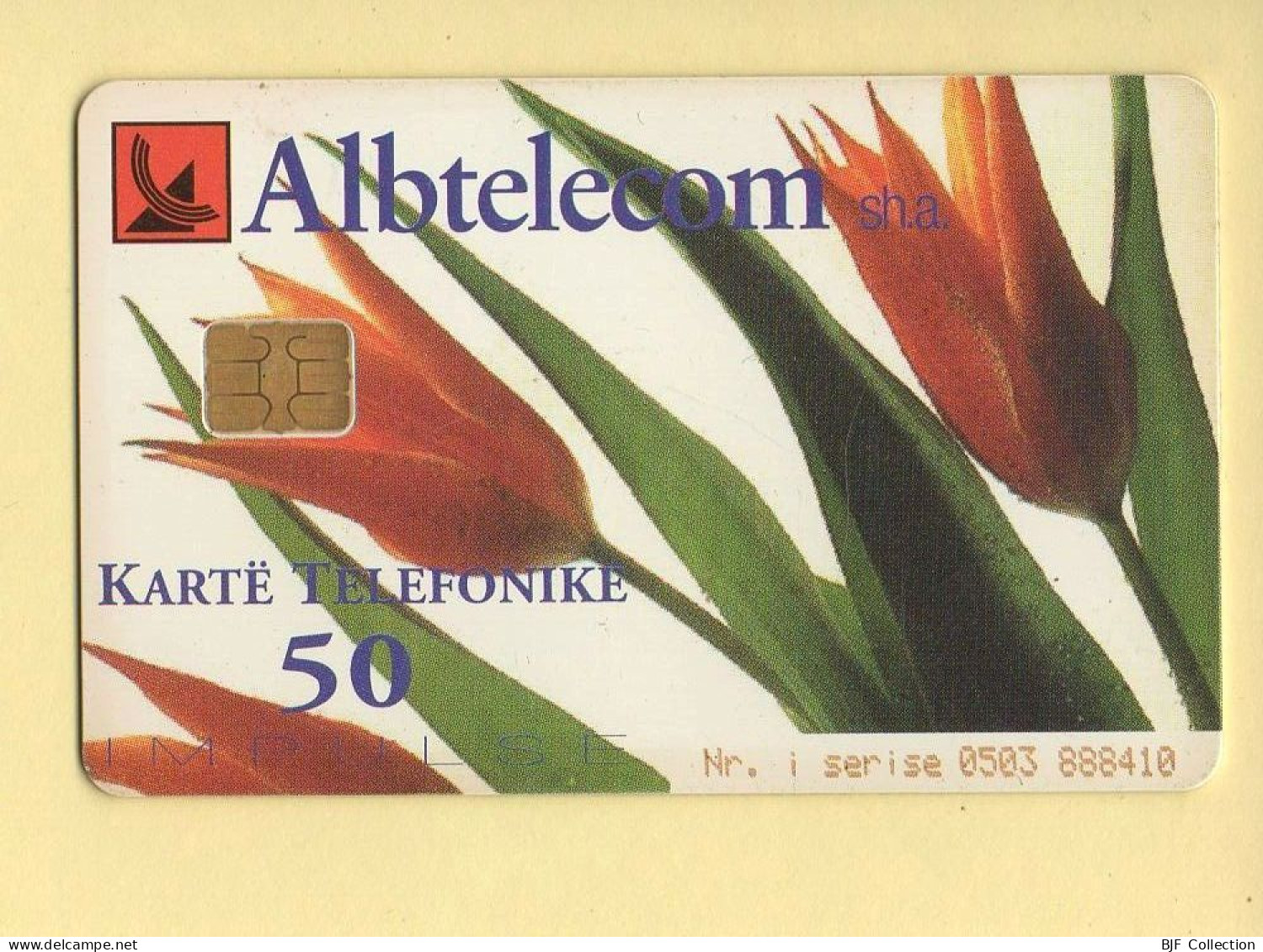 Télécarte : Albanie : Fleurs / Série 0503 888410 - Albanien