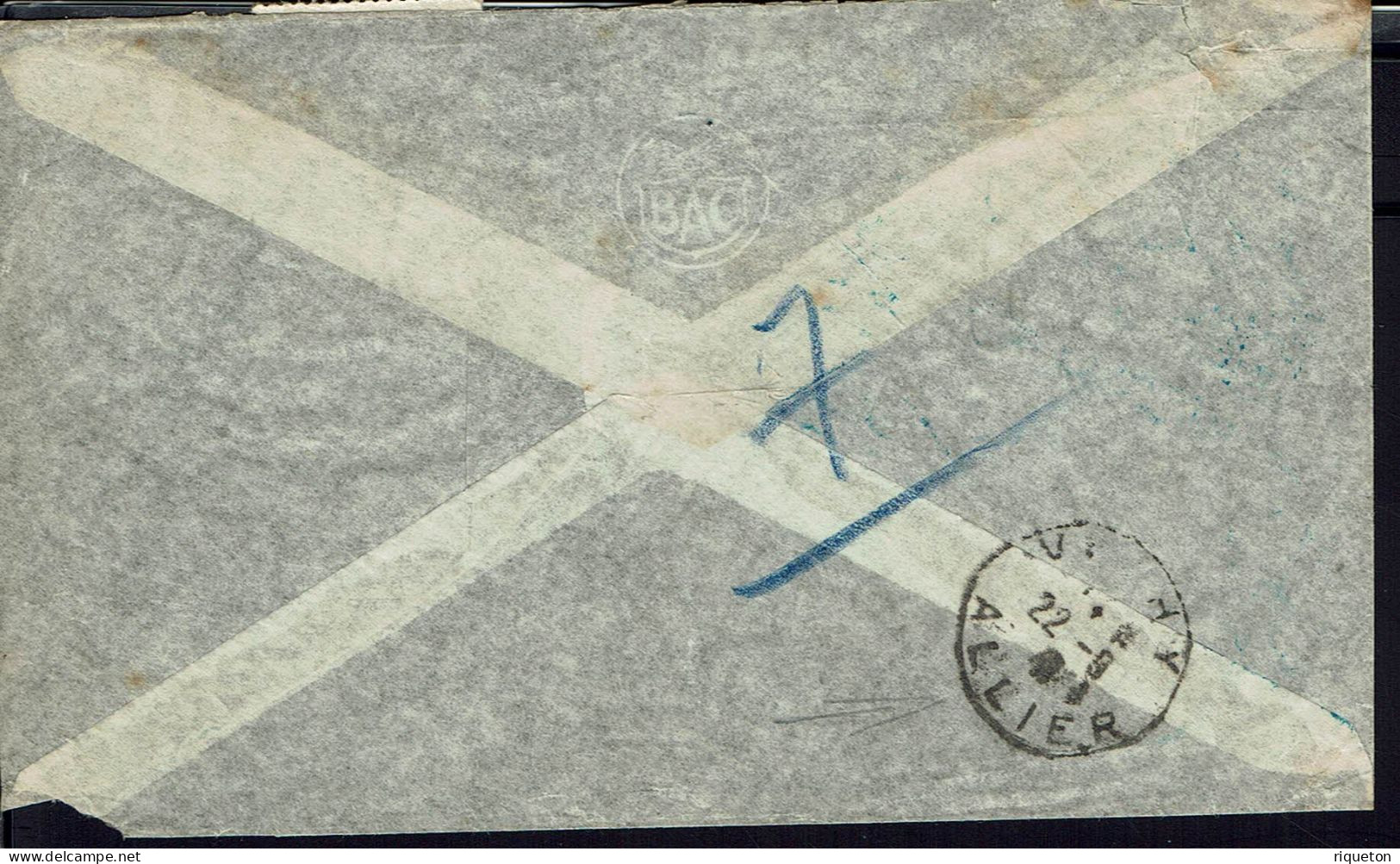 Argentine. 1941.Corr. Officielle Rec. De L'Ambassade, Buenos Aires, Via Condor Lati Pour Le Consulat D Argentine Paris. - Poste Aérienne