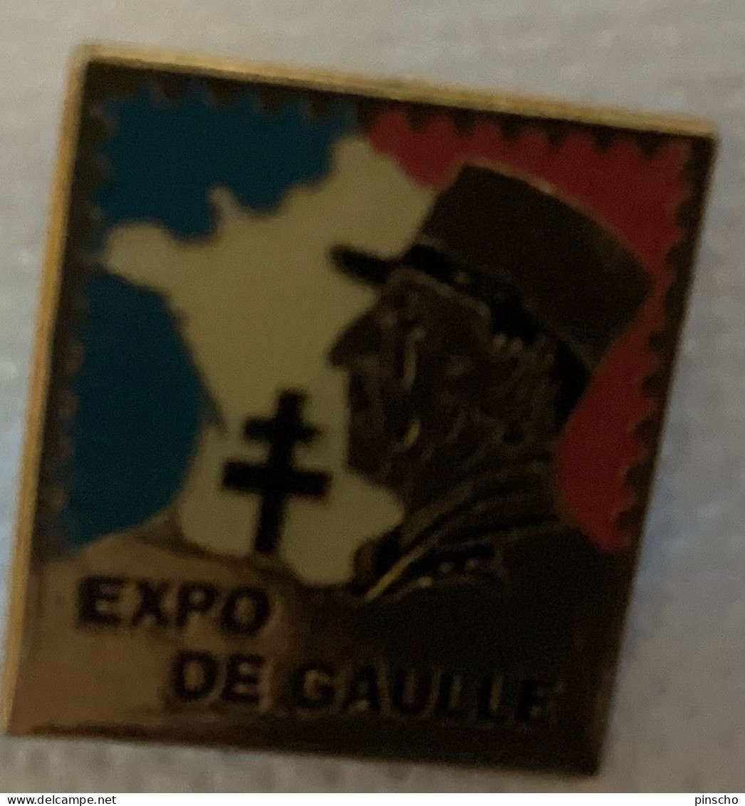 Pin S Général DE GAULE - Beroemde Personen