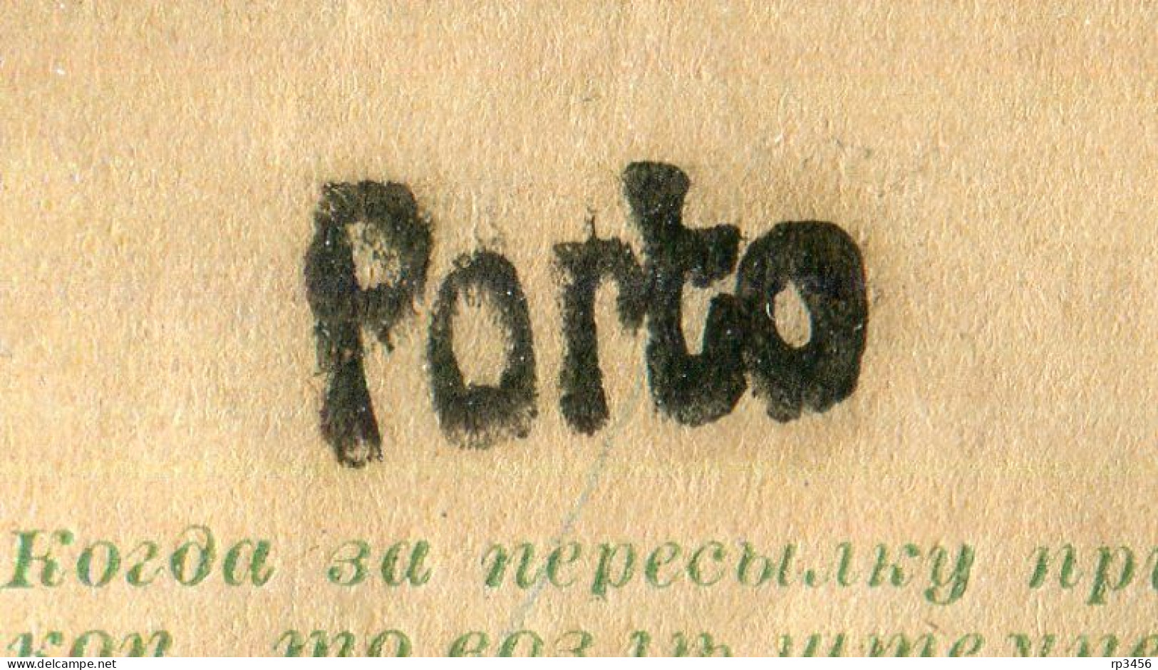 "RUSSLAND" 1891, Streifband Mi. S 4B Nach Stuttgart, L1 "Porto" Und Tax-K1 (R0067) - Entiers Postaux