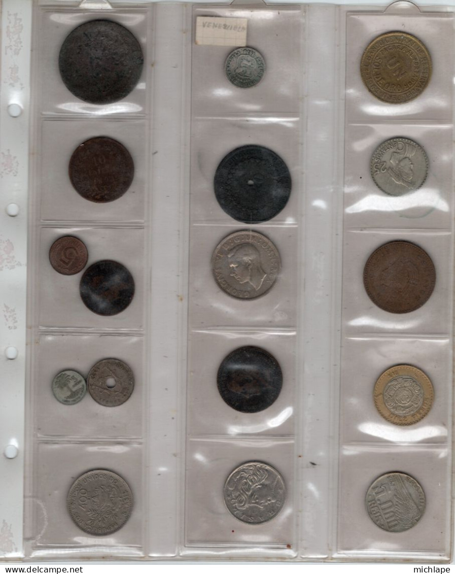Lot De 51 Piéces De Monnaies Anciennes   - MAROC  - ALGERIE  - VENEZUELA  - Et   - AUTRES - Autres – Afrique