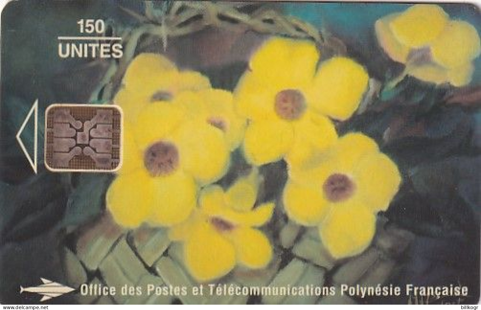 FRENCH POLYNESIA - Les Monettes, Painting/Marie Astrid Host, CN : C49100910, Tirage %20000, 08/94, Used - French Polynesia