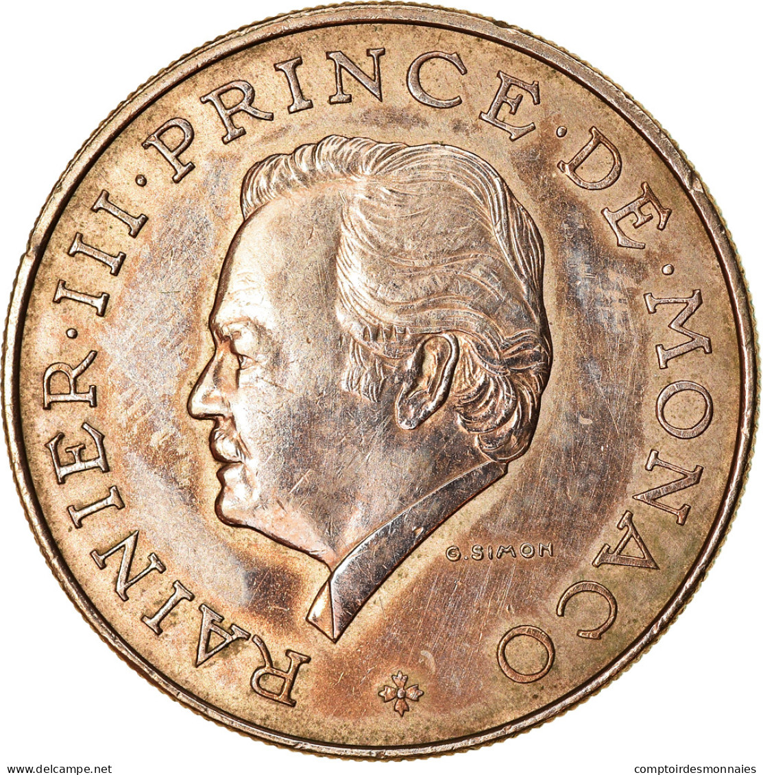 Monnaie, Monaco, Rainier III, 10 Francs, 1979, TTB, Copper-Nickel-Aluminum - 1960-2001 New Francs