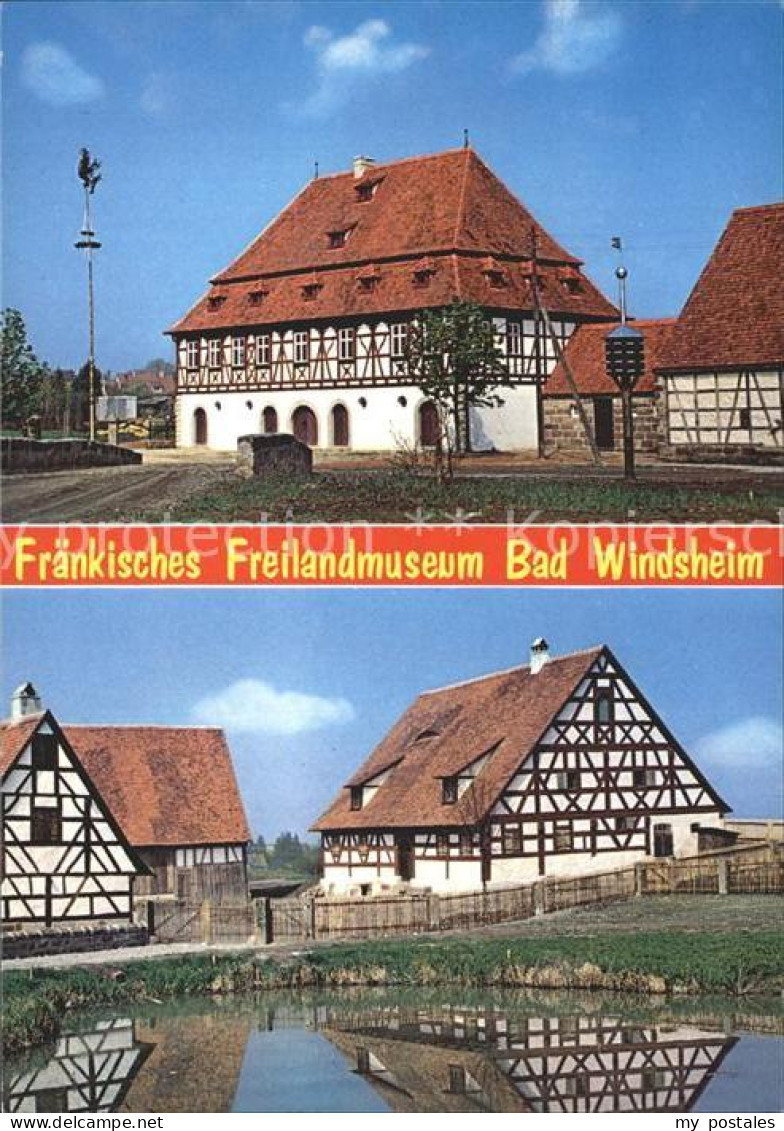 72315339 Bad Windsheim Fraenkisches Freilandmuseum Bad Windsheim - Bad Windsheim