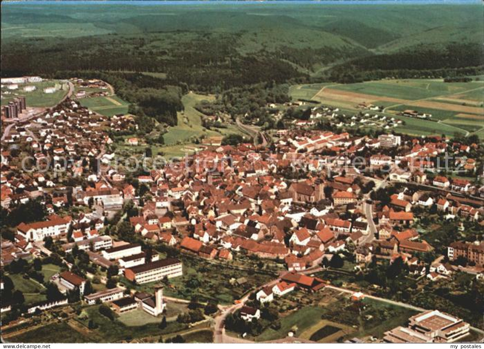 72315230 Buchen Odenwald Fliegeraufnahme Buchen - Buchen