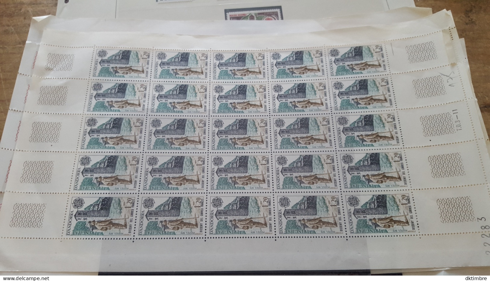 LOT660046 TIMBRE DE ANDORRE NEUF**  EUROPA BLOC - Collections