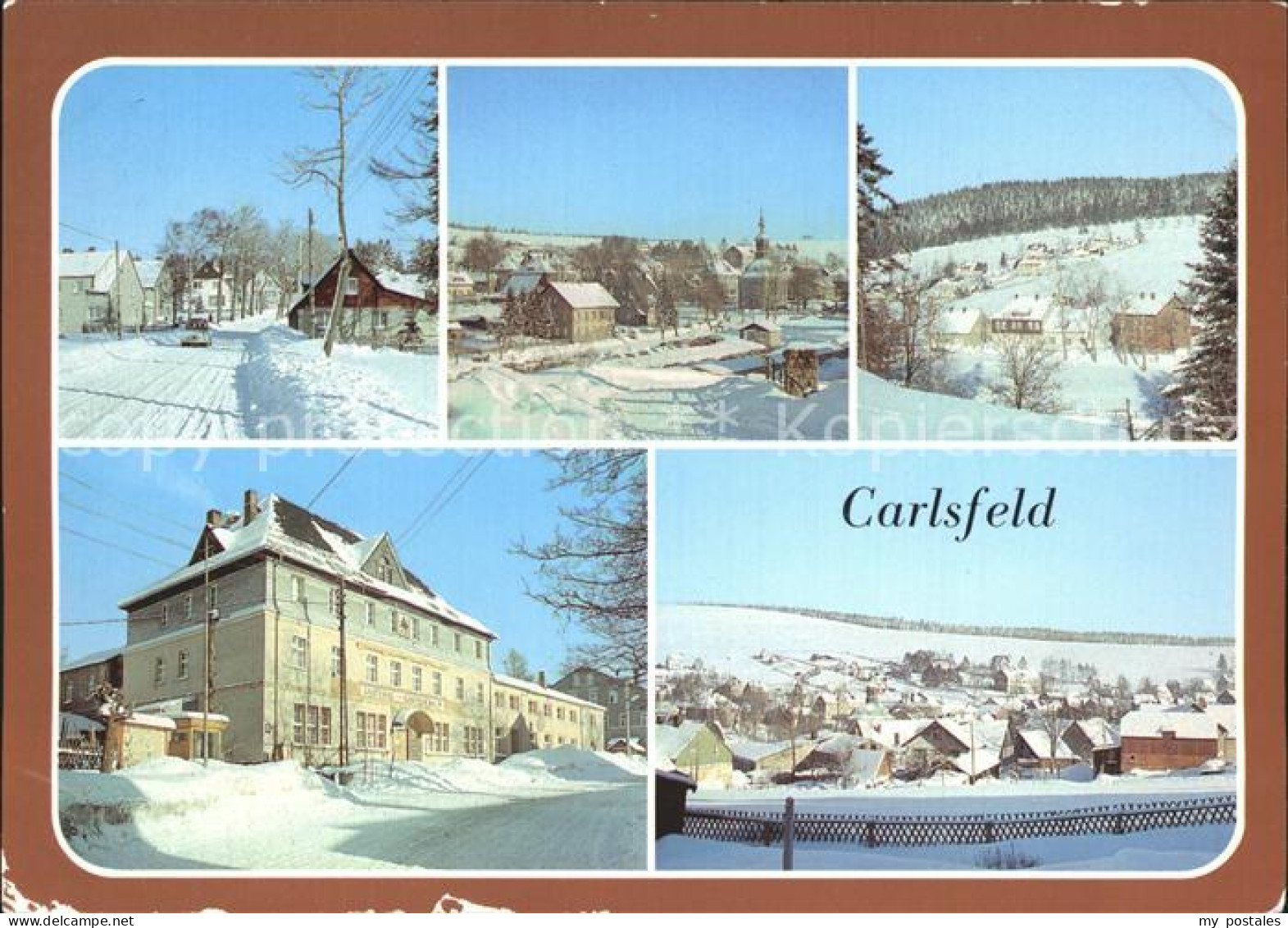 72315172 Carlsfeld Erzgebirge Hauptstr Teilansichten Gasthaus Zum Gruenen Baum P - Eibenstock