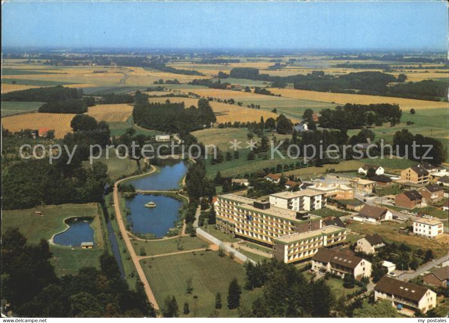 72315140 Bad Sassendorf Wiesengrundklinik Fliegeraufnahme Bad Sassendorf - Bad Sassendorf