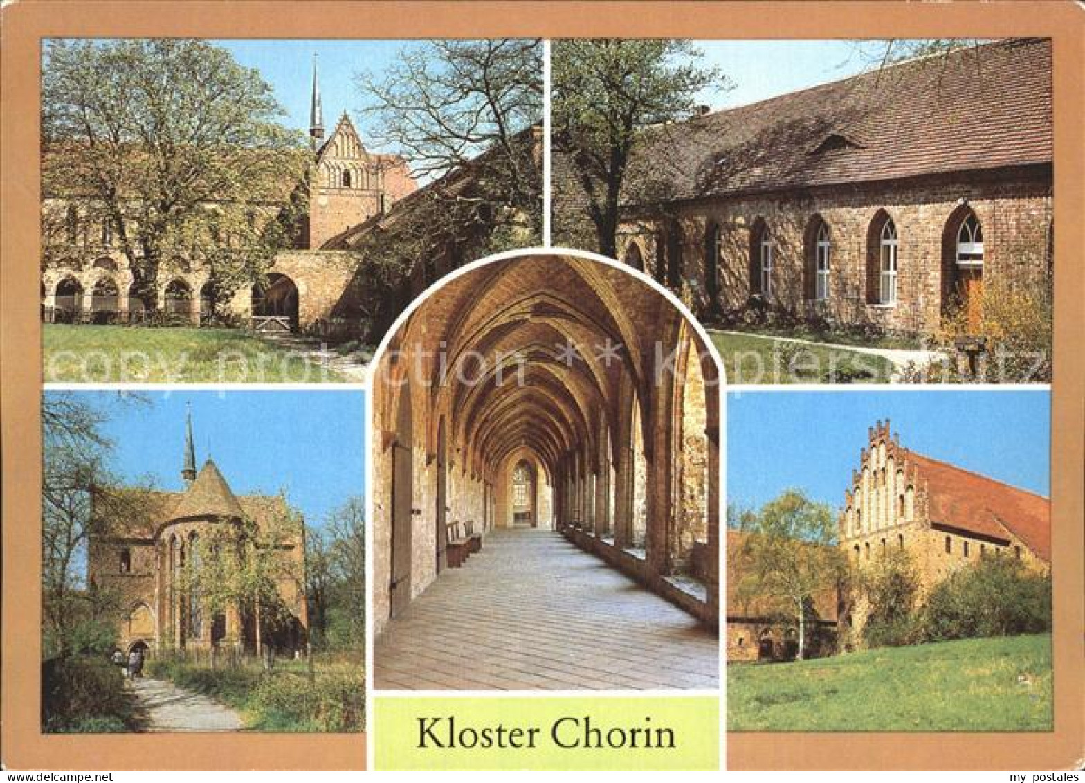 72315071 Chorin Kloster Von Sueden Ostfluegel Ostchor Dachreiter Kreuzgang Suedg - Chorin