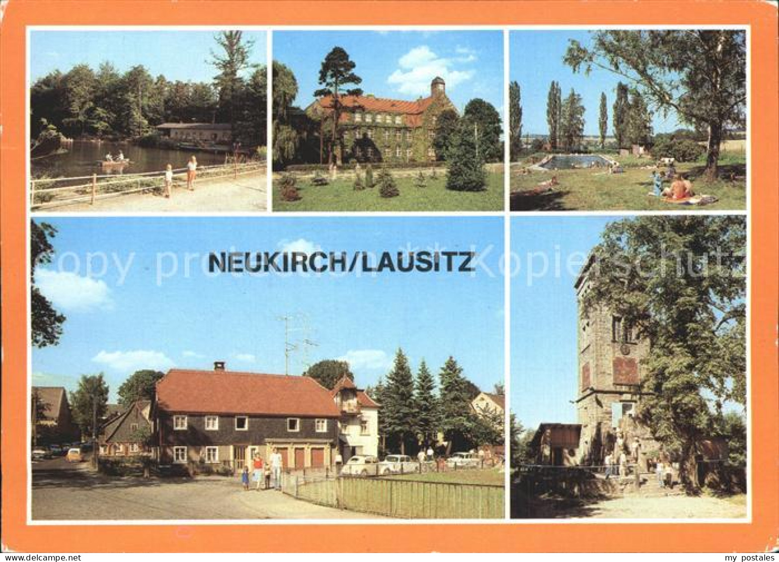 72315062 Neukirch Lausitz Valtentalseebaude Gondelteich Lessingschule Heimatmuse - Neukirch (Lausitz)