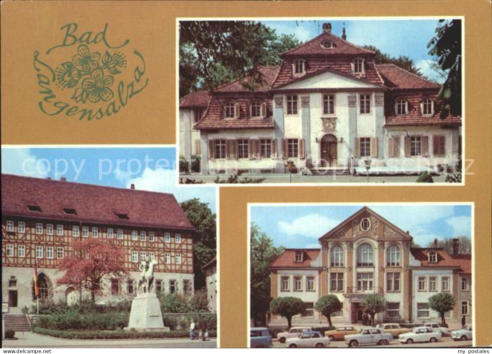 72315052 Bad Langensalza Kurverwaltung Heimatmuseum Kulturhaus Bad Langensalza - Bad Langensalza