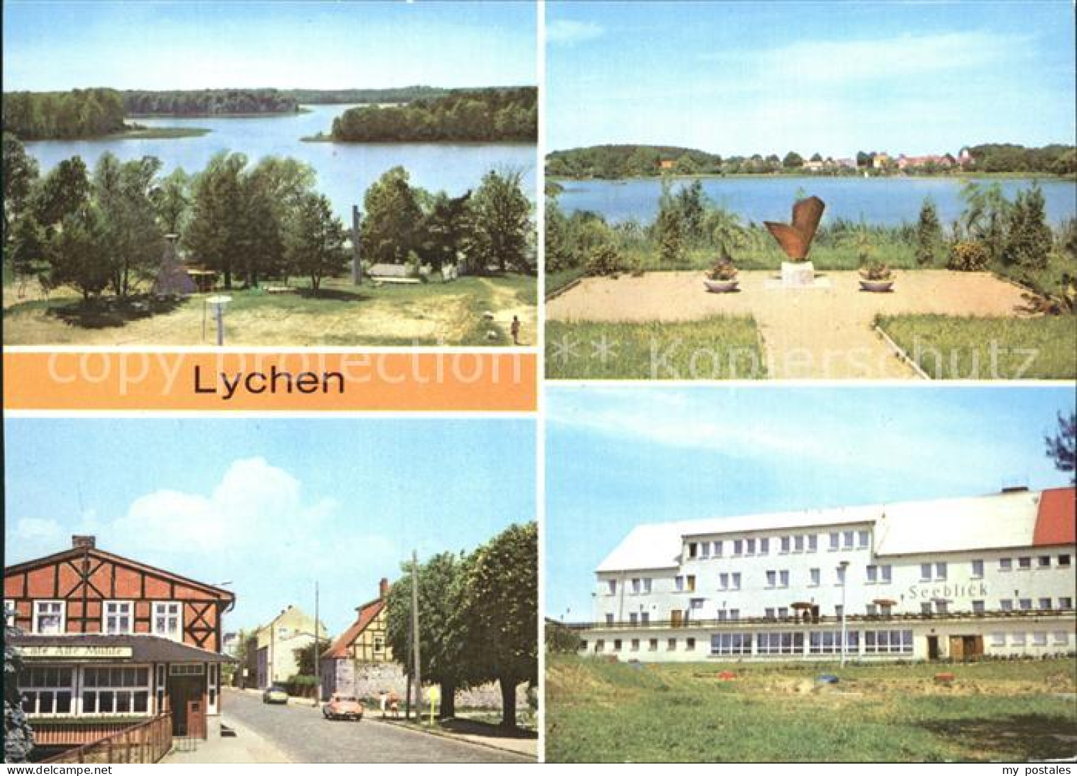 72315047 Lychen Lychensee Nesselpflugsee Alte Muehle Ferienheim Seeblick Lychen - Lychen