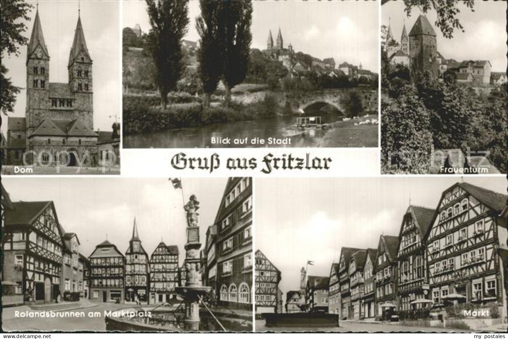 72314835 Fritzlar Frauenturm Dom Markt  Fritzlar - Fritzlar