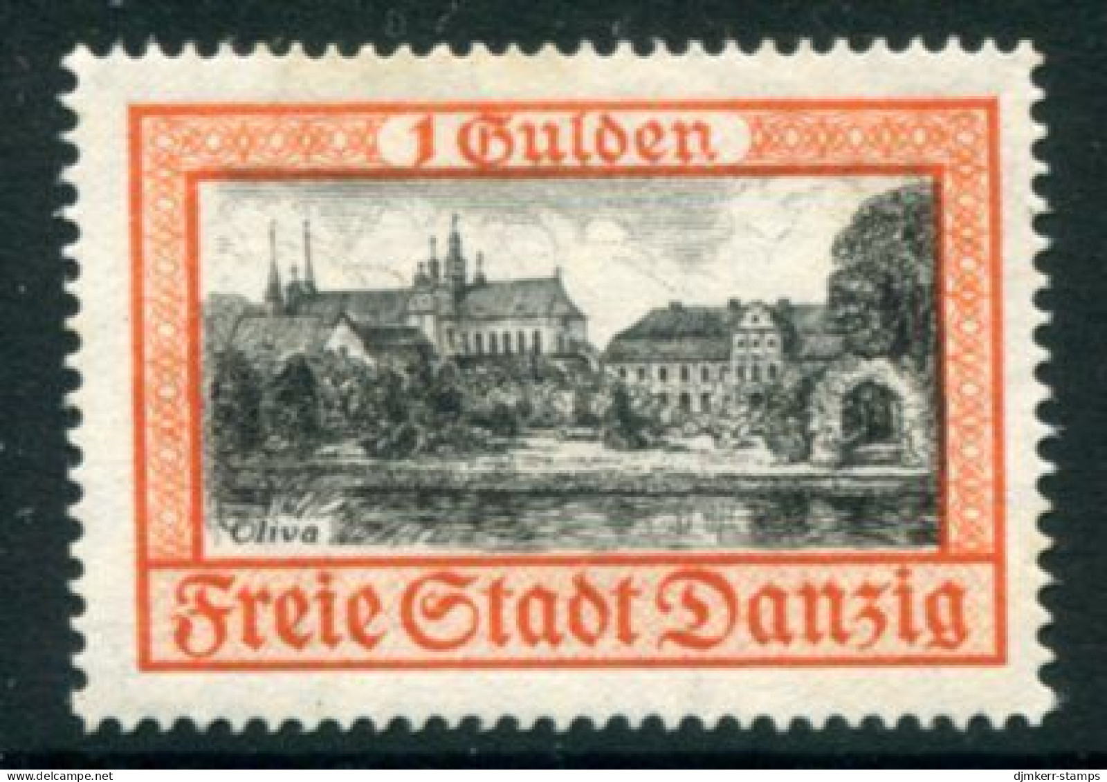 DANZIG 1938 Arms Definitive With Swastika Watermark 1 Gr.  MNH / **.  Michel 297 - Nuevos