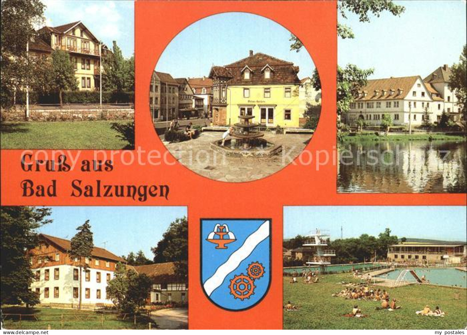 72314814 Bad Salzungen Fremdenheim Joos Marktbrunnen Hufeland Sanatorium Gaststa - Bad Salzungen