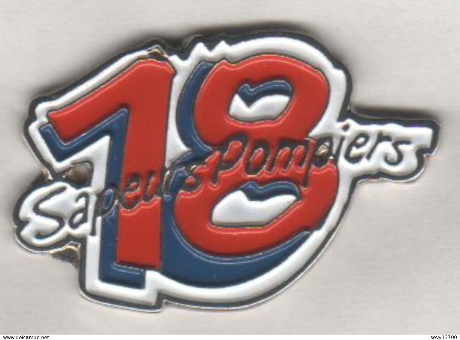 Pin's 18 Sapeurs Pompiers - Pompiers