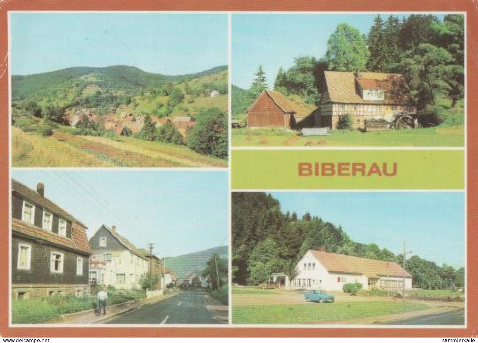 19384 - Biberau - Bibeau Kr. Hildburghausen U.a. Rote Mühle - 1986 - Hildburghausen