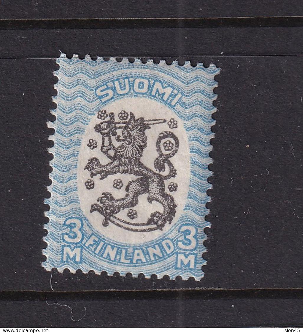 Finland 1917-30 3m MH Sc 106 15975 - Nuovi
