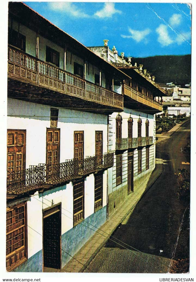 Postal De La Orotava, Tenerife. Casa De Los Balcones. Ed. Gasteiz. Sin Circular - Andere & Zonder Classificatie