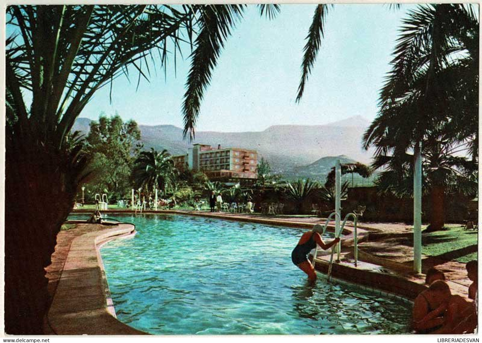 Postal Canarias. Tenerife. Puerto De La Cruz. Piscina Del Hotel Taoro (detalle) No. 285 - Andere & Zonder Classificatie