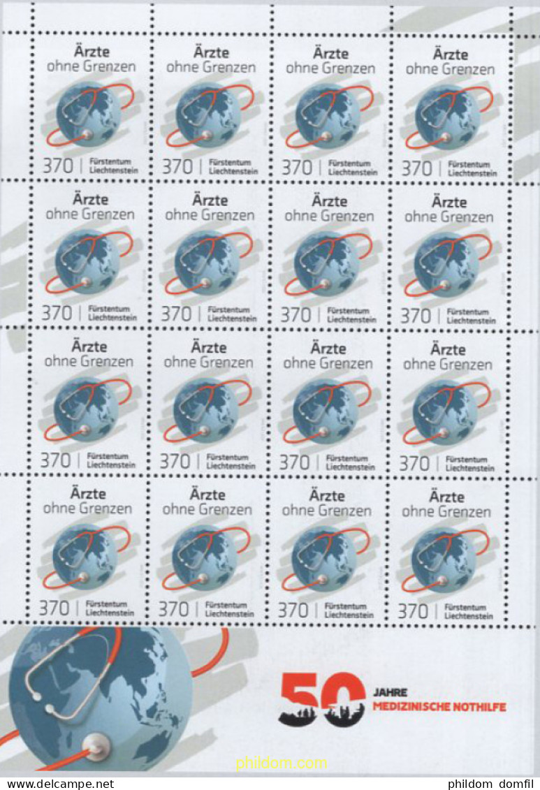 656558 MNH LIECHTENSTEIN 2021 50 AÑOS DE MEDICOS SIN FRONTERAS - Neufs