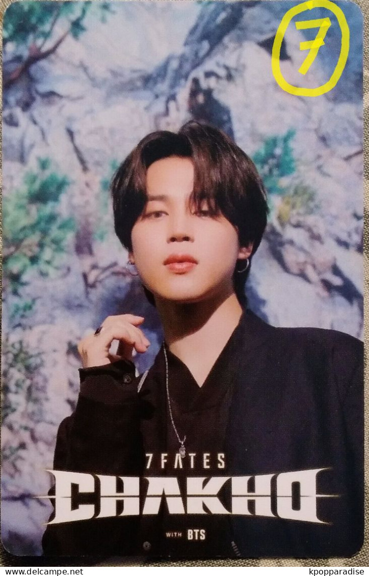 Photocard au choix  BTS  7fates Chakho  Jimin