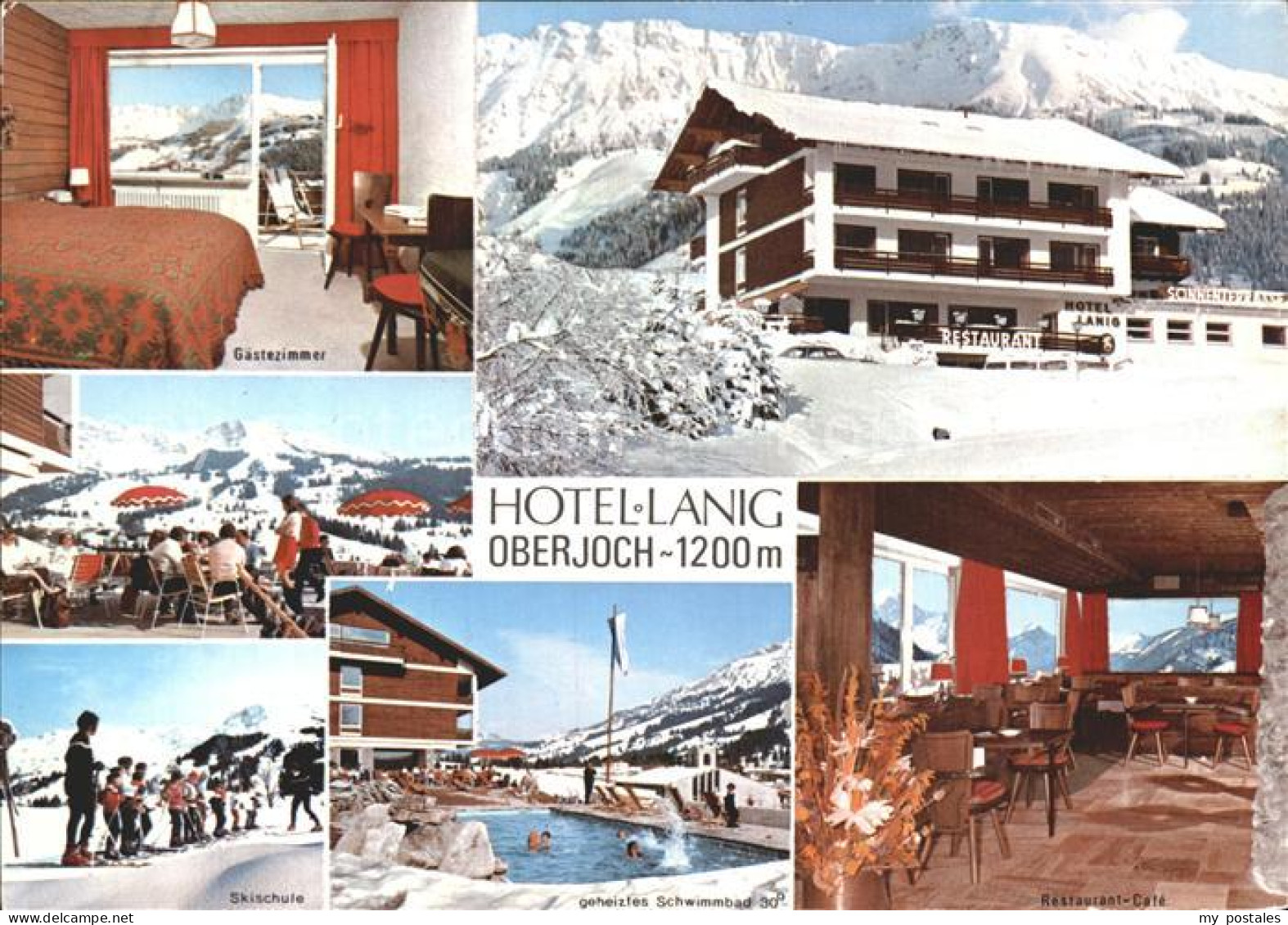 72314223 Oberjoch Hotel Lanig Gaestezimmer Restaurant Terrasse Skischule Schwimm - Hindelang