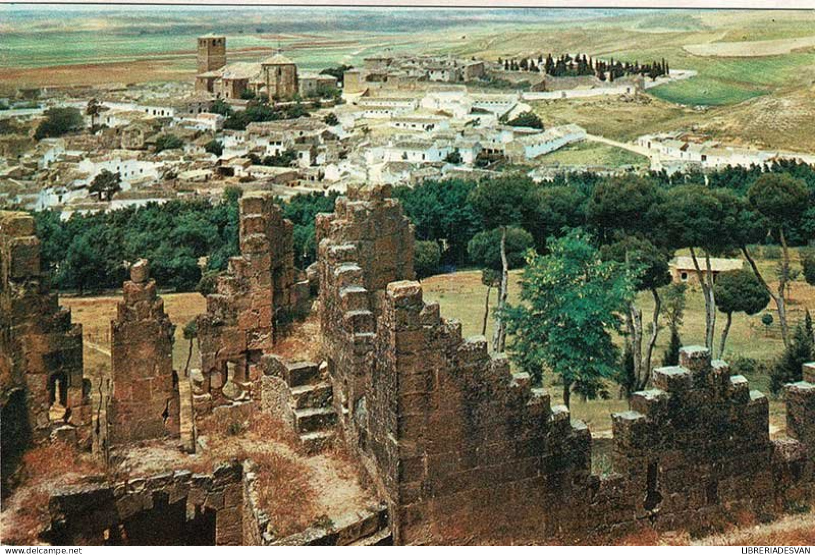 Postal Cuenca. Vista General De Belmonte Desde Las Terrazas Del Castillo Y Almenas No. 6 - Otros & Sin Clasificación