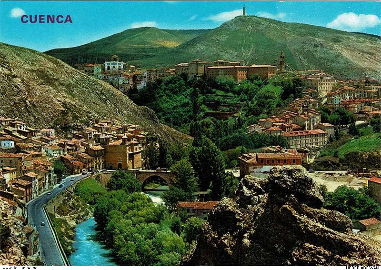 Postal Cuenca. Felicitación De H. Residencia Avenida Y Mora, 1973 - Sonstige & Ohne Zuordnung