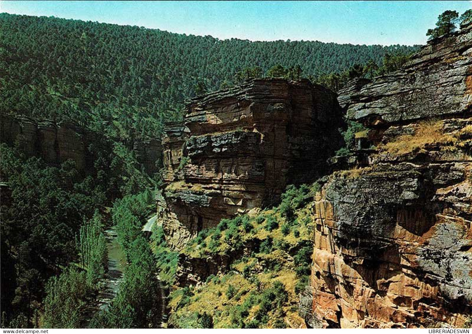 Postal Guadalajara. Barranco De La Hoz. Piedra De La Leña Y Aljibe No. 57 - Sonstige & Ohne Zuordnung