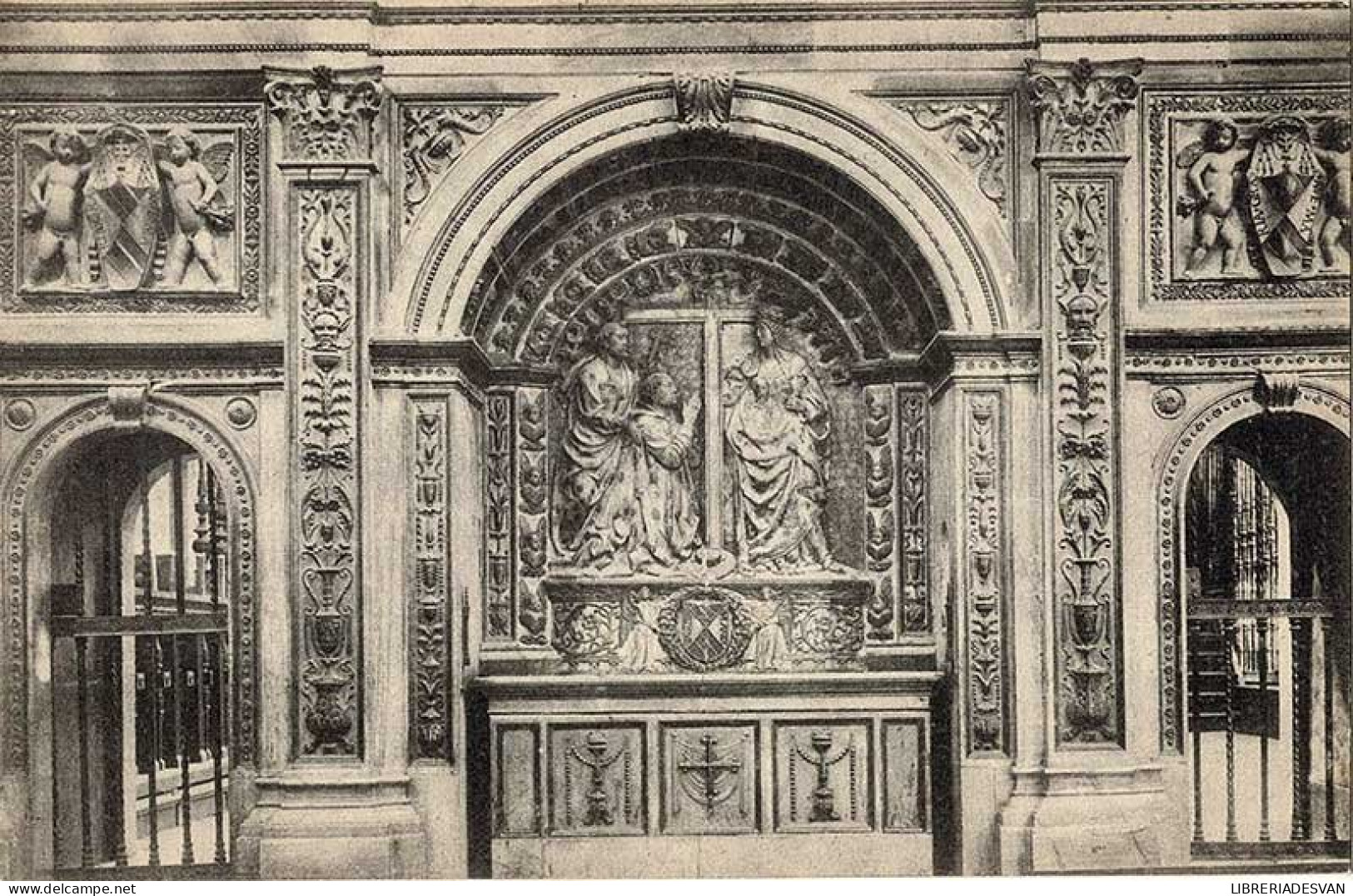 Postal Toledo. Catedral. Interior. Mausoleo Del Cardenal Mendoza No. 8 - Autres & Non Classés