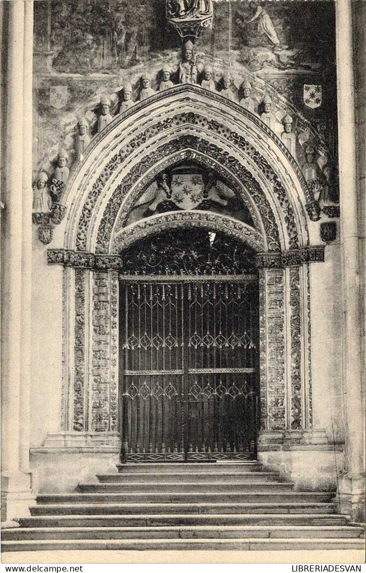 Postal Toledo. Catedral. Interior. Portada Capilla De San Pedro No. 13 - Otros & Sin Clasificación