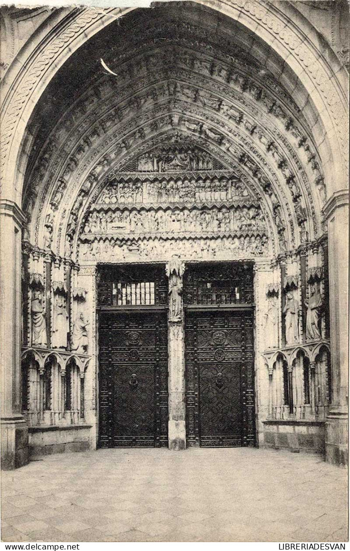 Postal Toledo. Catedral. Interior. Portada De La Chapinería No. 12 - Autres & Non Classés