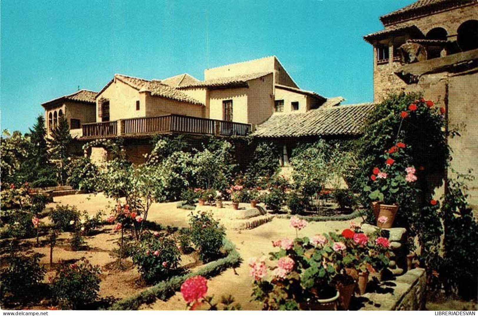 Postal Toledo. Jardín Y Casa Del Greco No. 12 - Autres & Non Classés