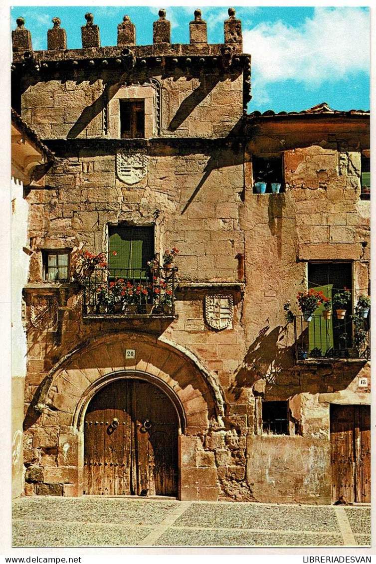 Postal Guadalajara. Sigüenza. Casa Almenada De Los Arce No. 9 - Autres & Non Classés