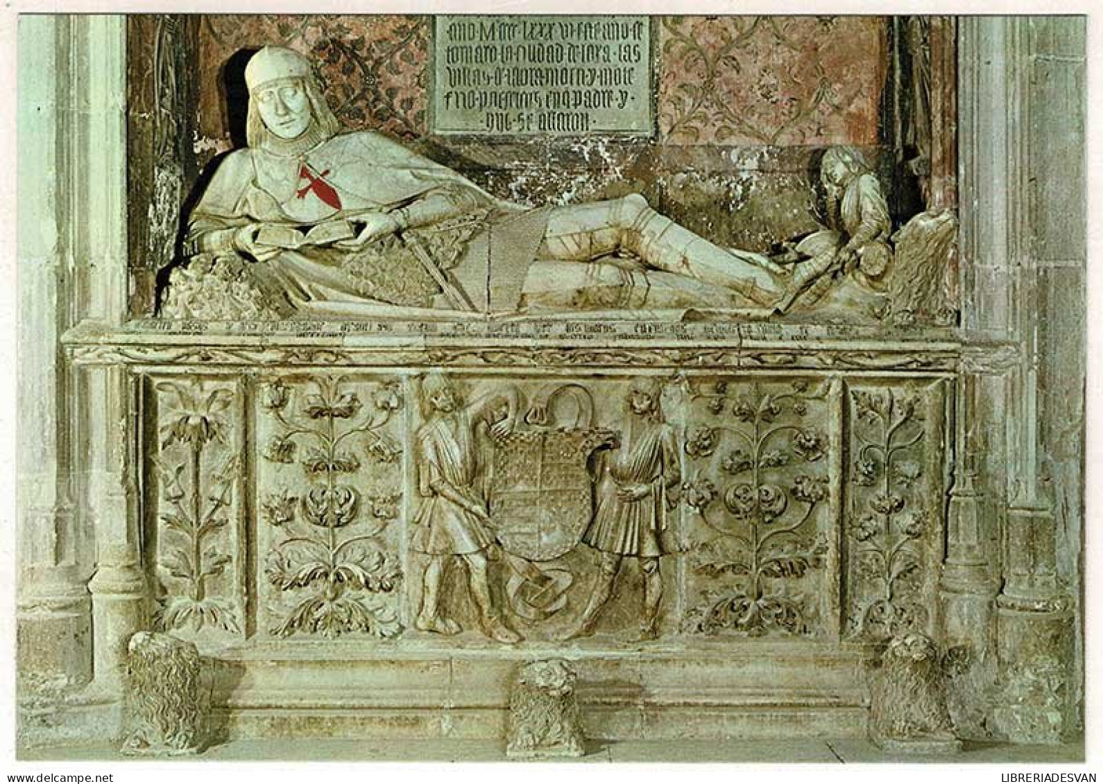 Postal Guadalajara. Catedral. Sepulcro De El Doncel No. 4 - Autres & Non Classés