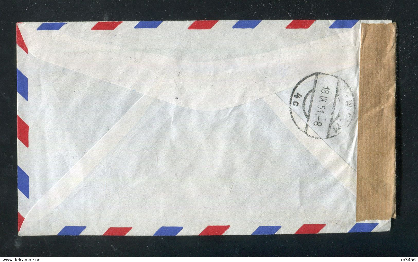 "USA" 1951, Brief Mit "ZENSUR" (Oesterreichische Zensurstelle) Nach Oesterreich (R0078) - Storia Postale