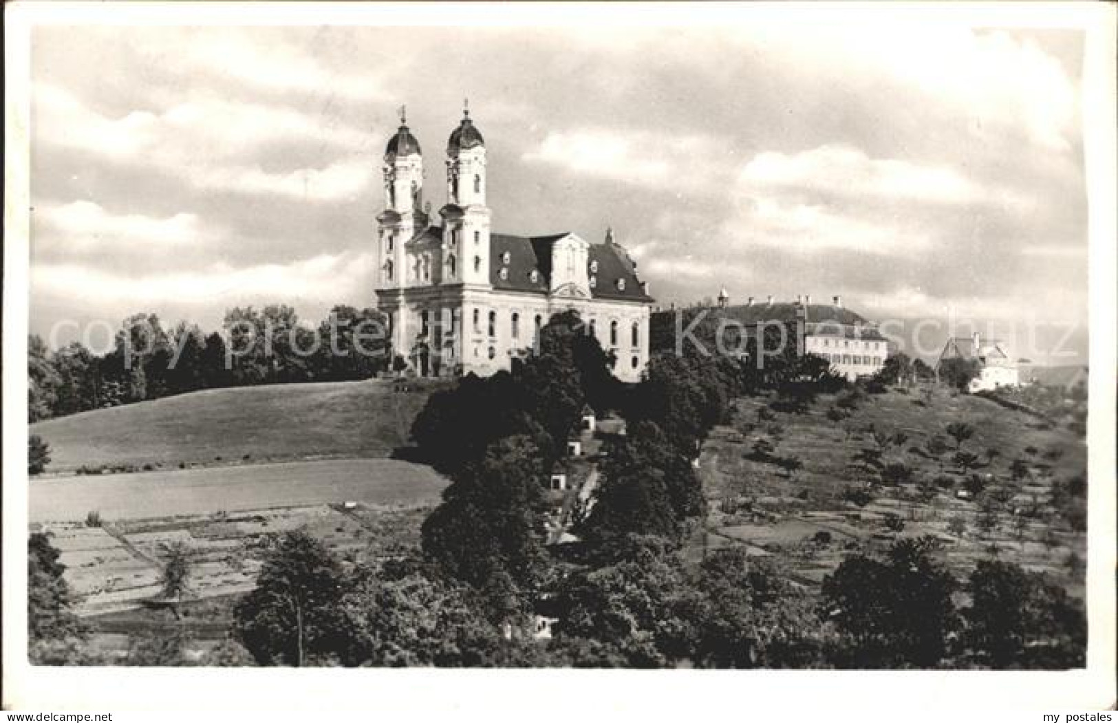 72314102 Ellwangen Jagst Wallfahrtskirche Schoenenberg Ellwangen - Ellwangen