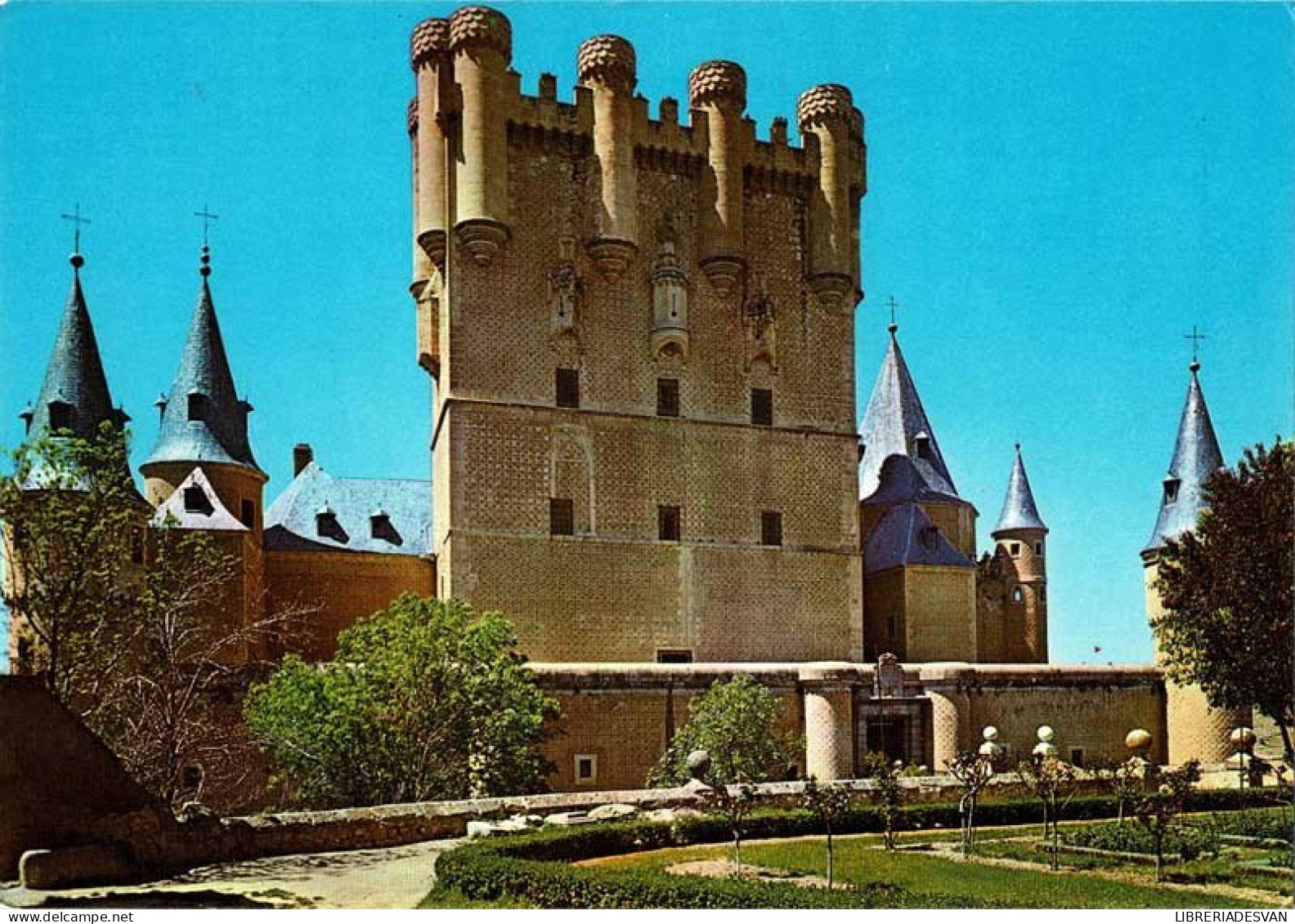 Postal Segovia. El Alcázar. Entrada No. 817 - Sonstige & Ohne Zuordnung