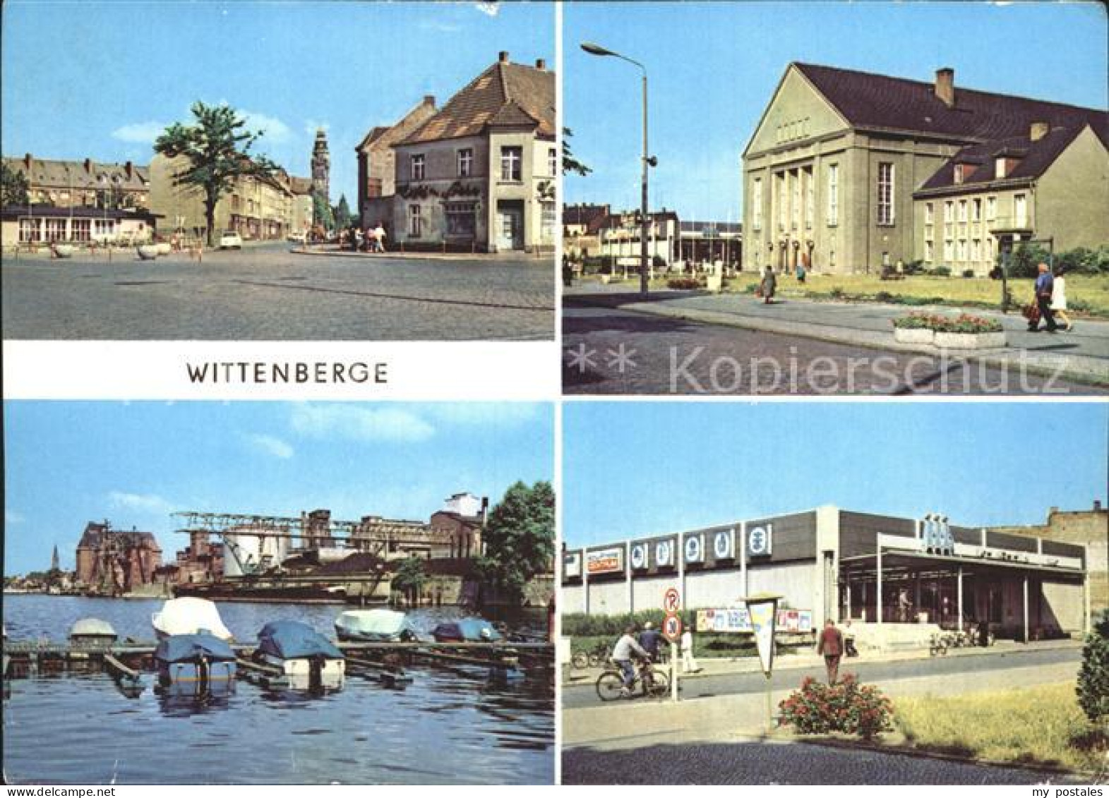 72313600 Wittenberge Prignitz Am Stern Kulturhaus Hafen HO Kaufhalle Wittenberge - Wittenberge