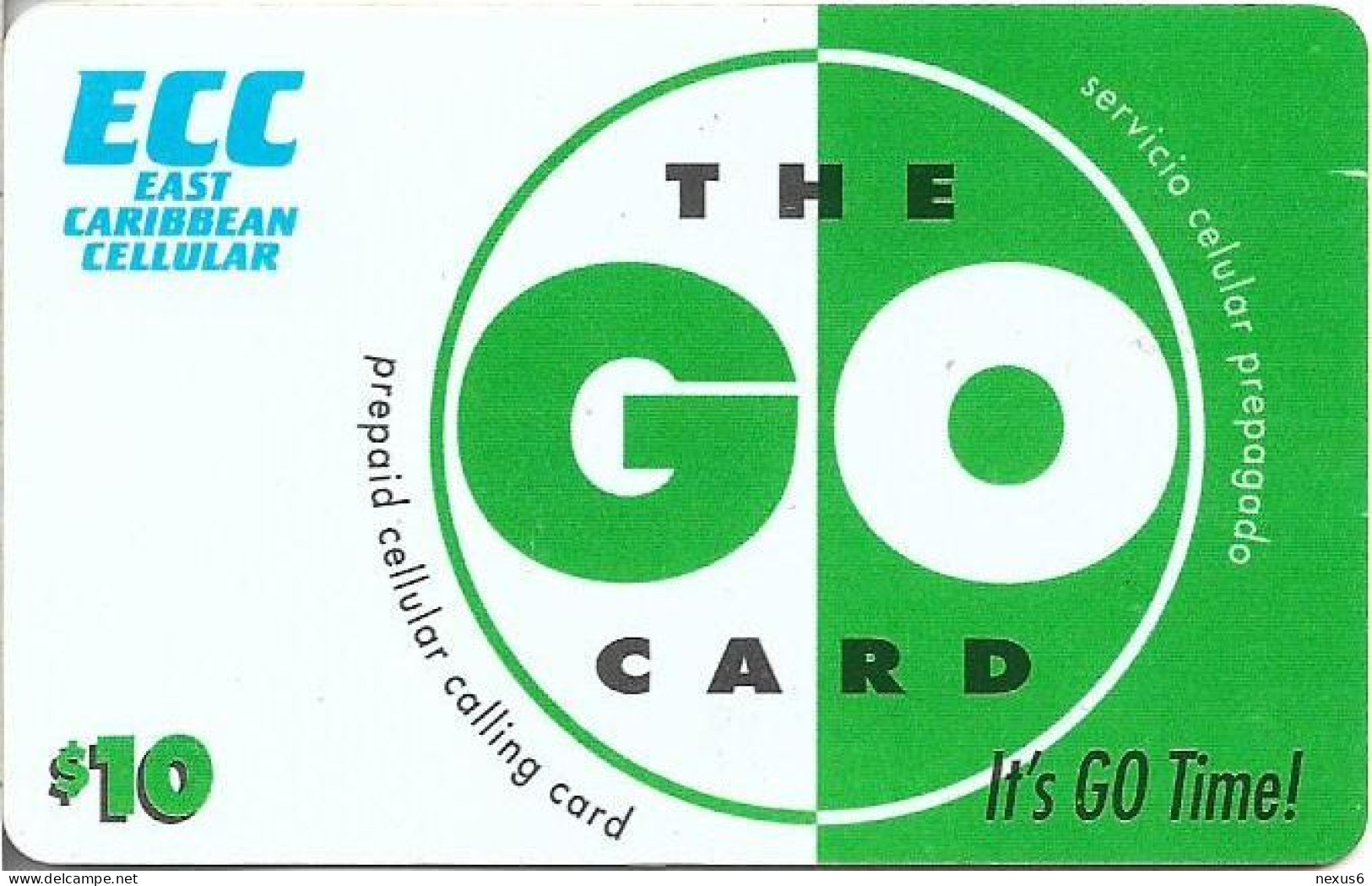 St. Maarten (Antilles Netherlands) - ECC - Go Card (Type 1), Remote Mem. 10$, Used - Antillen (Niederländische)