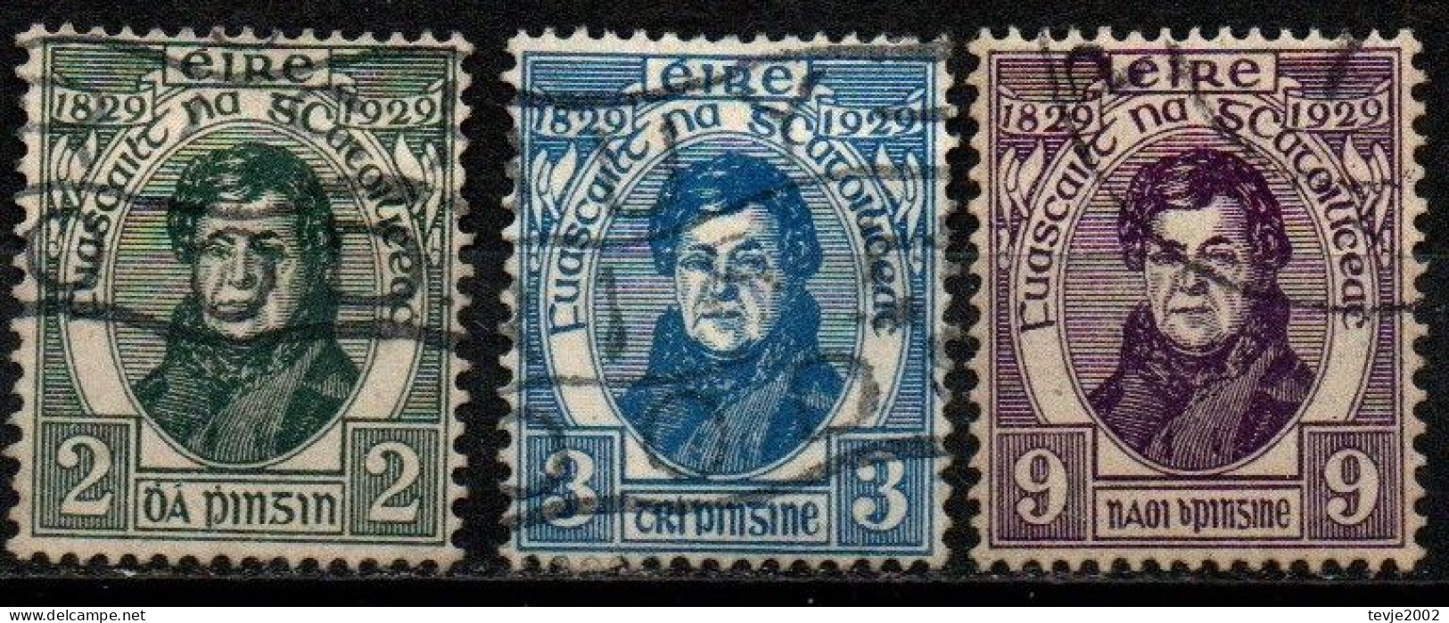 Irland Eire 1929 - Mi.Nr. 52 - 54 - Gestempelt Used - Oblitérés