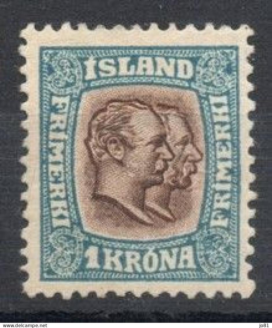 Islande YT 59 Neuf Avec Charnière X MH - Neufs