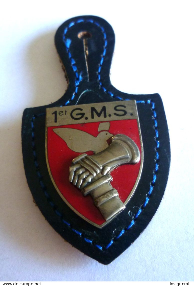 INSIGNE 1° GMS , Groupe Missiles Stratégiques - Sans Fabricant - Luftwaffe