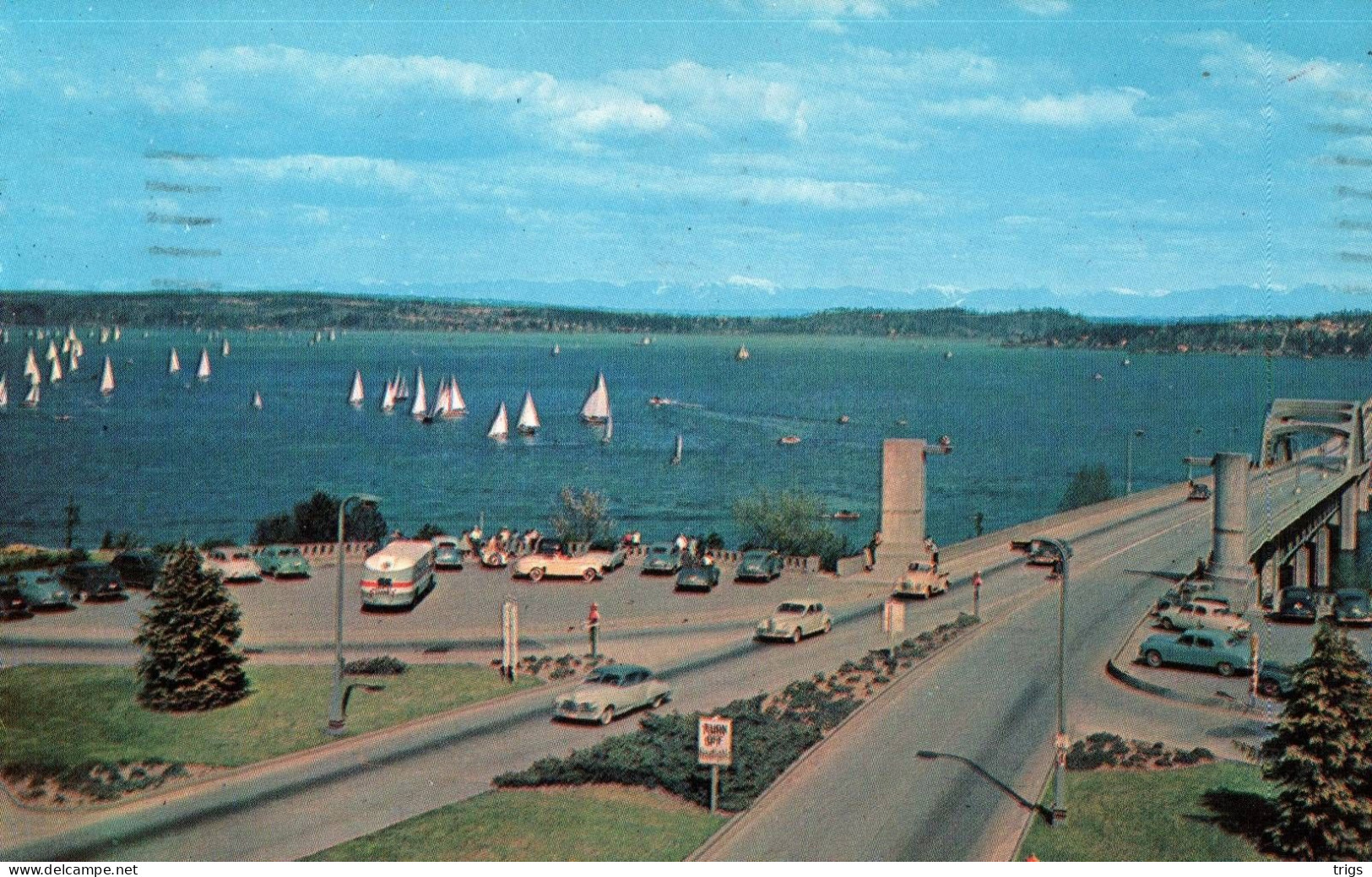 Seattle - Seattle Yacht Club Near Lake Washington, Floating Bridge - Seattle