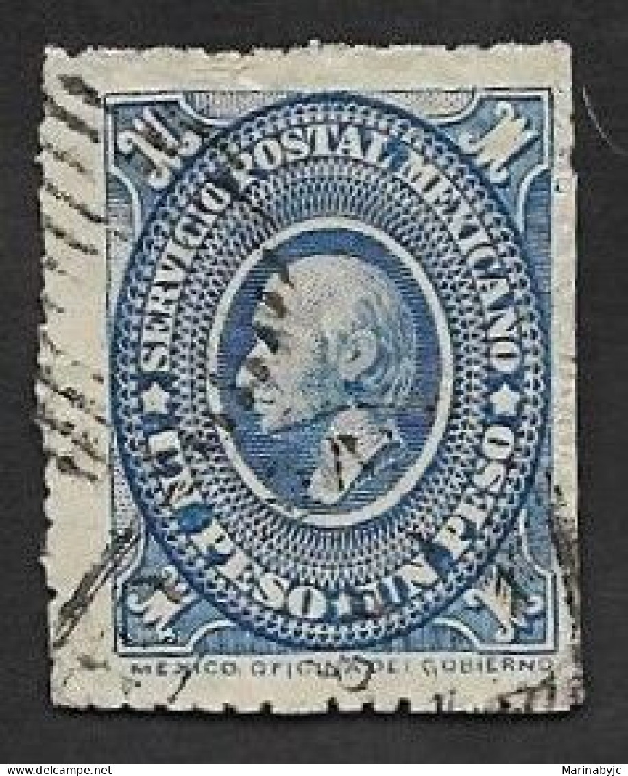 SE)1884 MEXICO, HIDALGO 1P SCT161, WITH SPECIAL CANCELLATION - Mexico