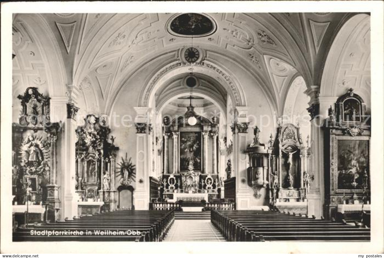 72312852 Weilheim Oberbayern Stadtpfarrkirche Weilheim - Weilheim