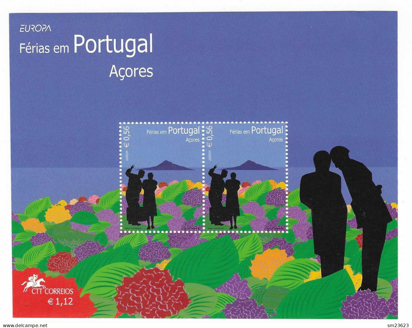 Portugal / Acores  2004  Mi.Nr. Block 27 (501) , EUROPA CEPT  Ferien - Postfrisch / MNH / (**) - 2004