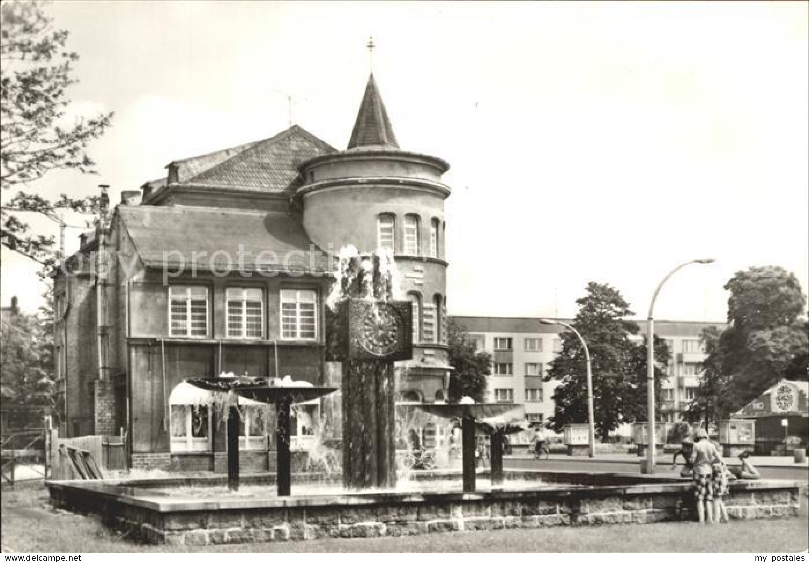 72311513 Bitterfeld Springbrunnen HO- Hotel Central Bitterfeld - Bitterfeld